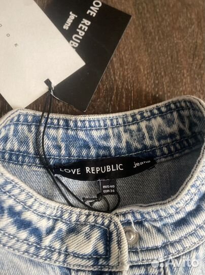 Джинсовое платье Love Republic