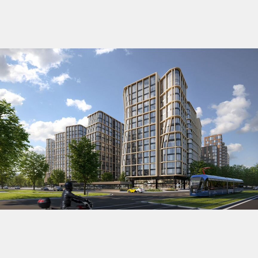 1-к. квартира, 42,2 м², 11/16 эт.