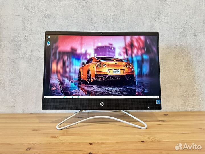 Моноблок HP intel Silver DDR4-8gb SSD-240gb