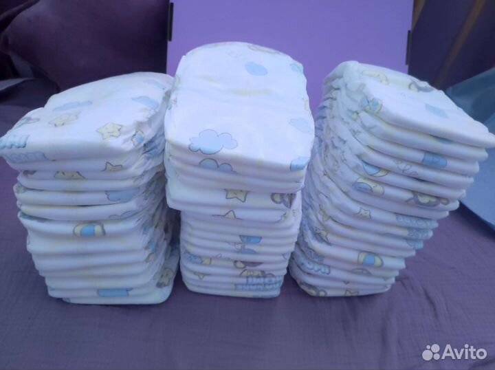 Подгузники 44шт momi S (4-8кг)