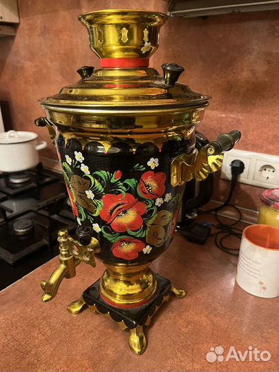 Электросамовар Суксунский самовар 4л рюмка