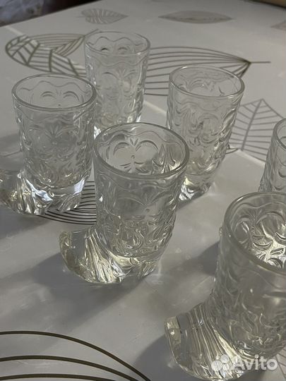 Стеклянные стопки