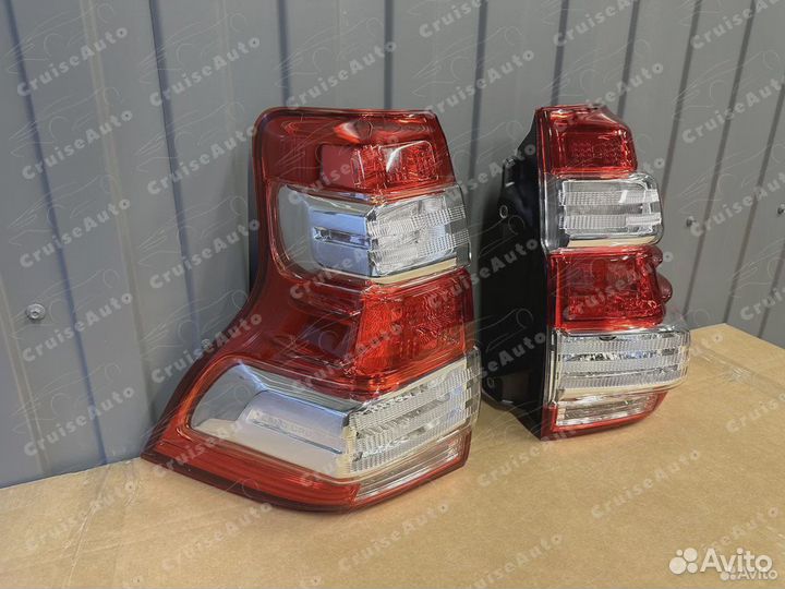 Задние фонари Prado 150 2009-2017 красные