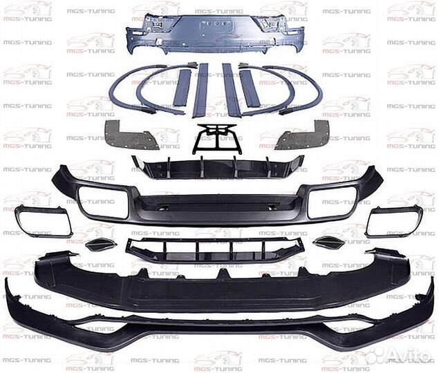 Комплект тюнинга Porsche Cayenne купе