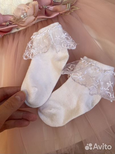 Платье нарядное для девочки 80