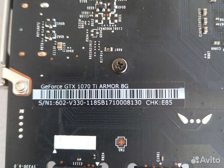 Видеокарта Gtx 1070ti 8gb