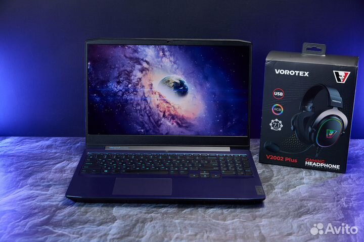 Ноутбук Lenovo IdeaPad Gaming - GTX 1650 - Ryzen 5
