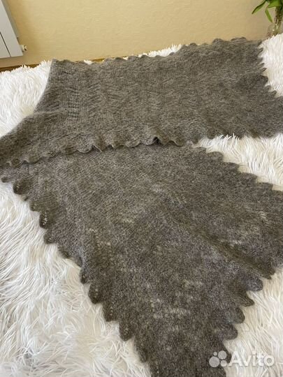 Пуховый шарф