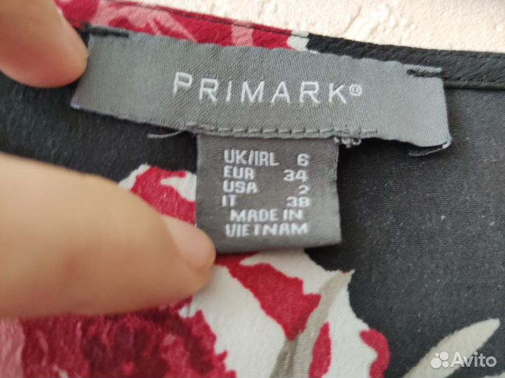 Блузка primark 40-42 кимоно / на запахе