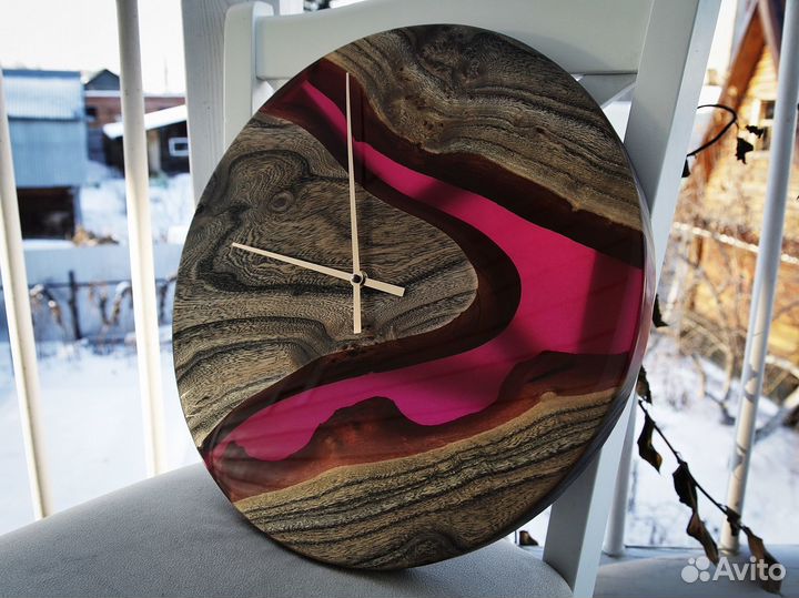 Часы из массива, часы из дерева