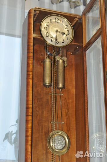 Часы напольные немецкие редкие.300 (ар деко)