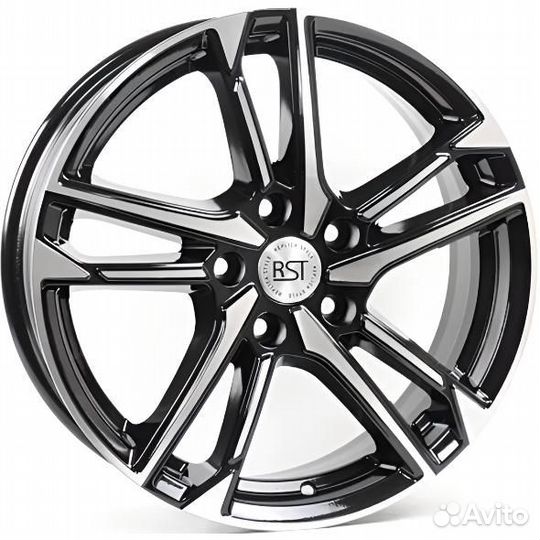 Диски RST R197 6.5x17 5*108 ET33 DIA60.1 bkfp Литой