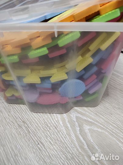 Мягкий развивающий пазл