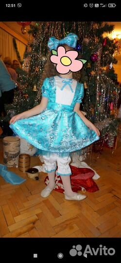 Новогодний костюм Мальвина