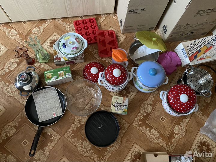 Посуда разная