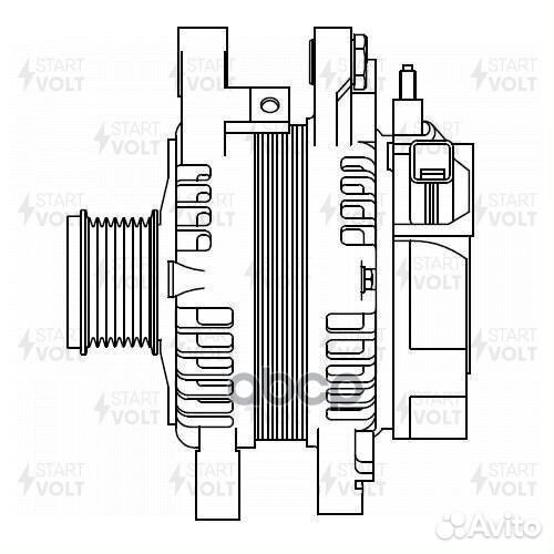 Генератор LG1963 startvolt