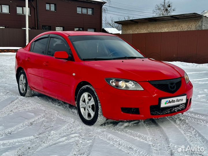 Mazda 3 1.6 МТ, 2007, 244 000 км