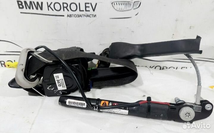 Ремень безопасности с пиропатроном Antara 2007-201