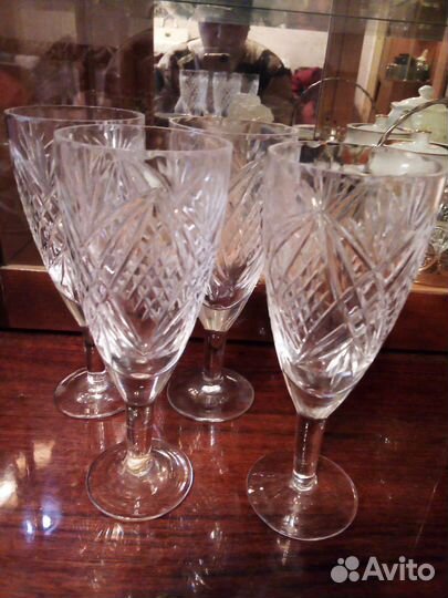 Рюмки хрусталь, стопки