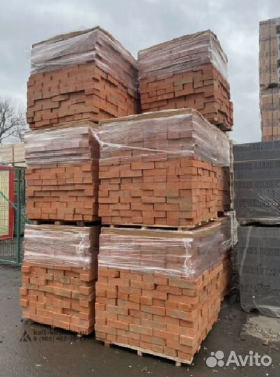 Кирпич красный полнотелый