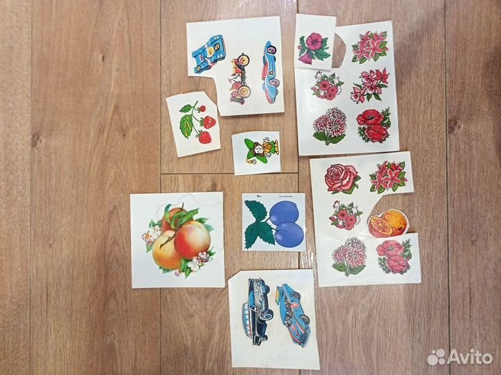 Переводные наклейки гдр СССР