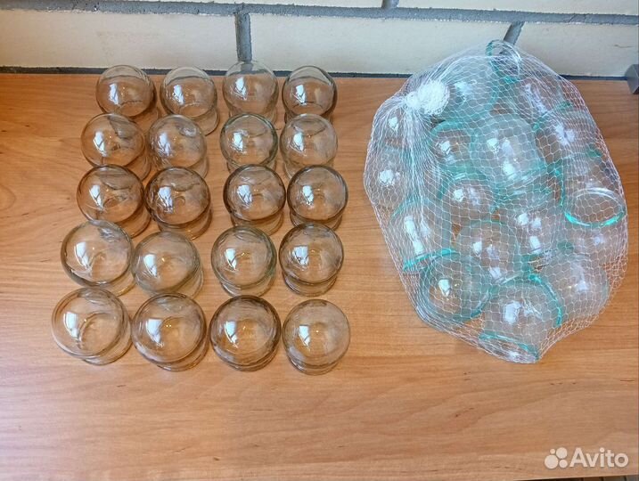 Банки медицинские, абсолютно новые. СССР.40 шт