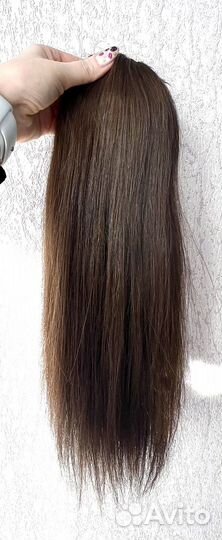 Шиньон из натуральных волос