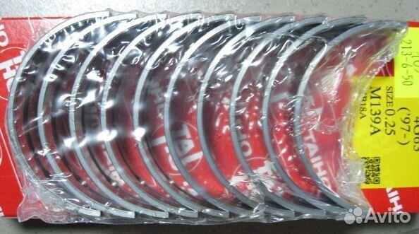 Вкладыши STD 0.25 0.5 1.0 Mitsubishi Outlander