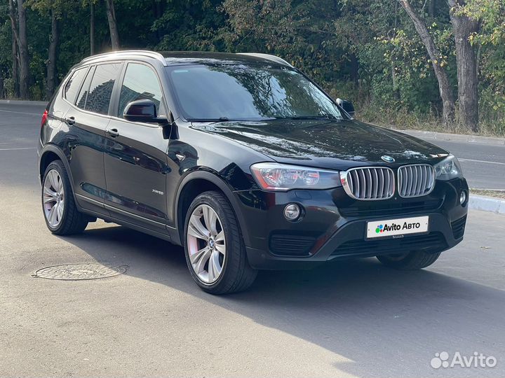 BMW X3 2.0 AT, 2016, 178 000 км