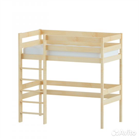 Кровать чердак детская из дерева