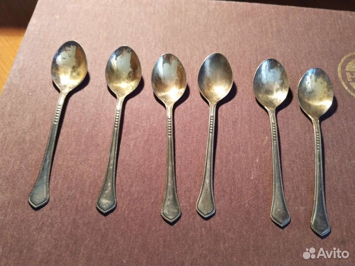 Мельхиор ложки вилки ножи СССР