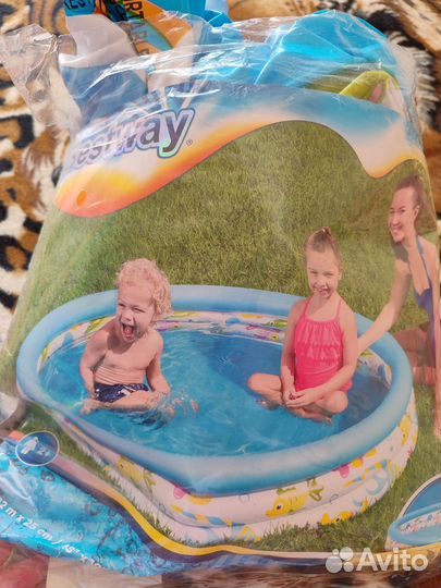 Детский надувной бассейн