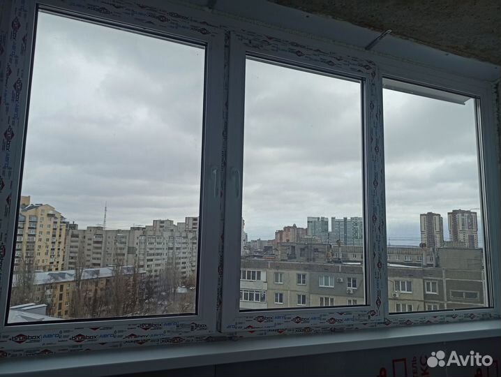 Рама на лоджию пвх б/у