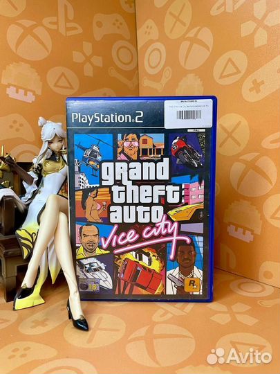 PS2 GTA Vice City (английская версия) б/у
