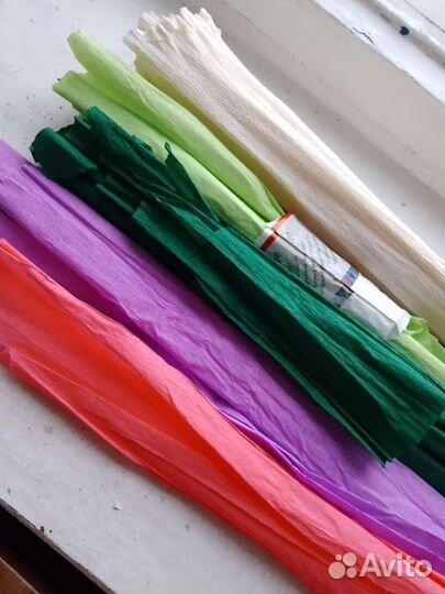 Гофрированная бумага остатки