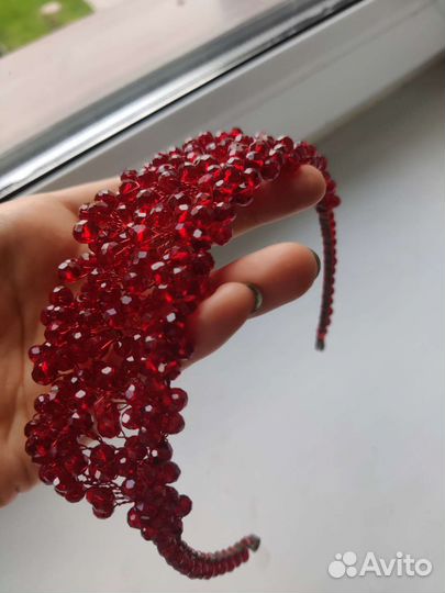 Диадема с кристаллами