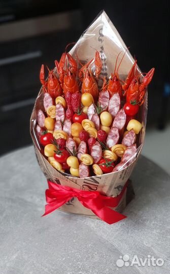 Мужской букет из раков