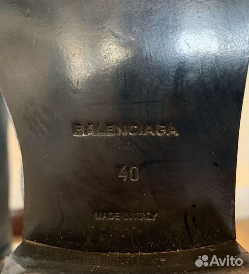 Сапоги демисезонные женские новые Balenciaga