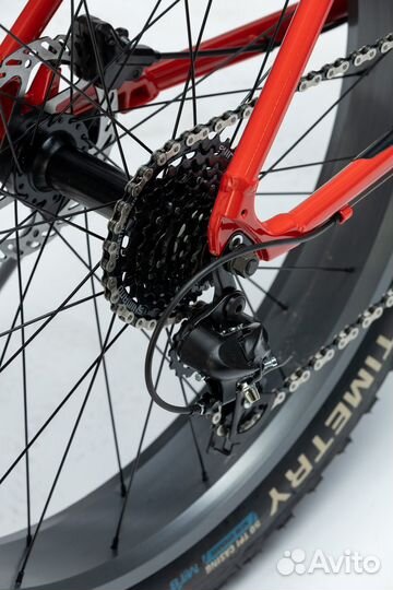 Фэтбайк Timetry алюминиевая рама Shimano