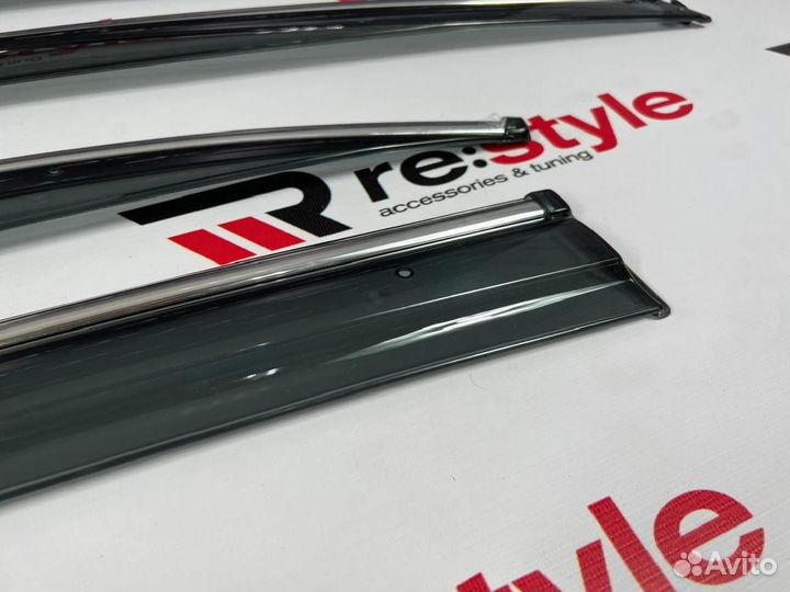 Ветровики Honda Civic 10-15 Седан Kanglong N2351