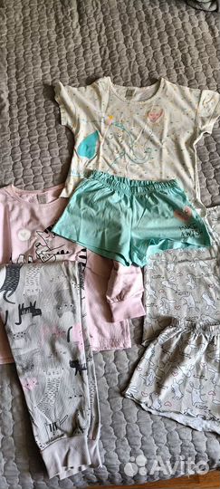 Пижамы для девочки пакетом