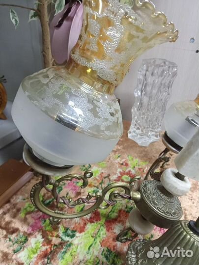 Люстра с ониксом