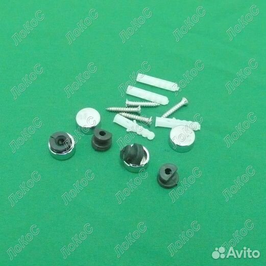 Зеркалодержатель Темпо (d18мм металл. хром+пласт