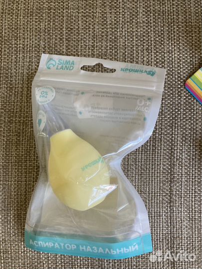 Новые нагрудники и аспираторы для новорожденного