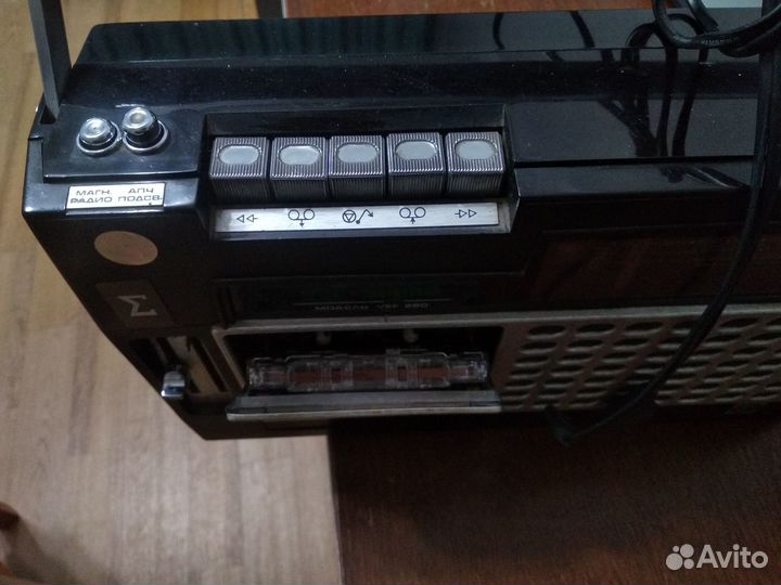 Кассетная магнитола VEF sigma 260