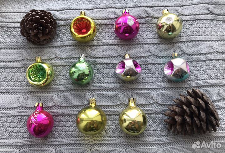 Елочные игрушки СССР советские