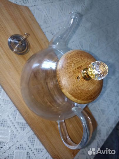 Чайник заварочный стеклянный