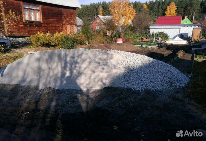 Щебень известняковый