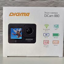 Экшн-камера Digma DiCam 880 4K