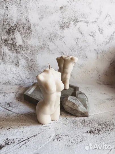 Свеча восковая женское тело мужское тело